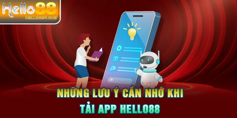 Những lưu ý cần nhớ khi tải app HELLO88